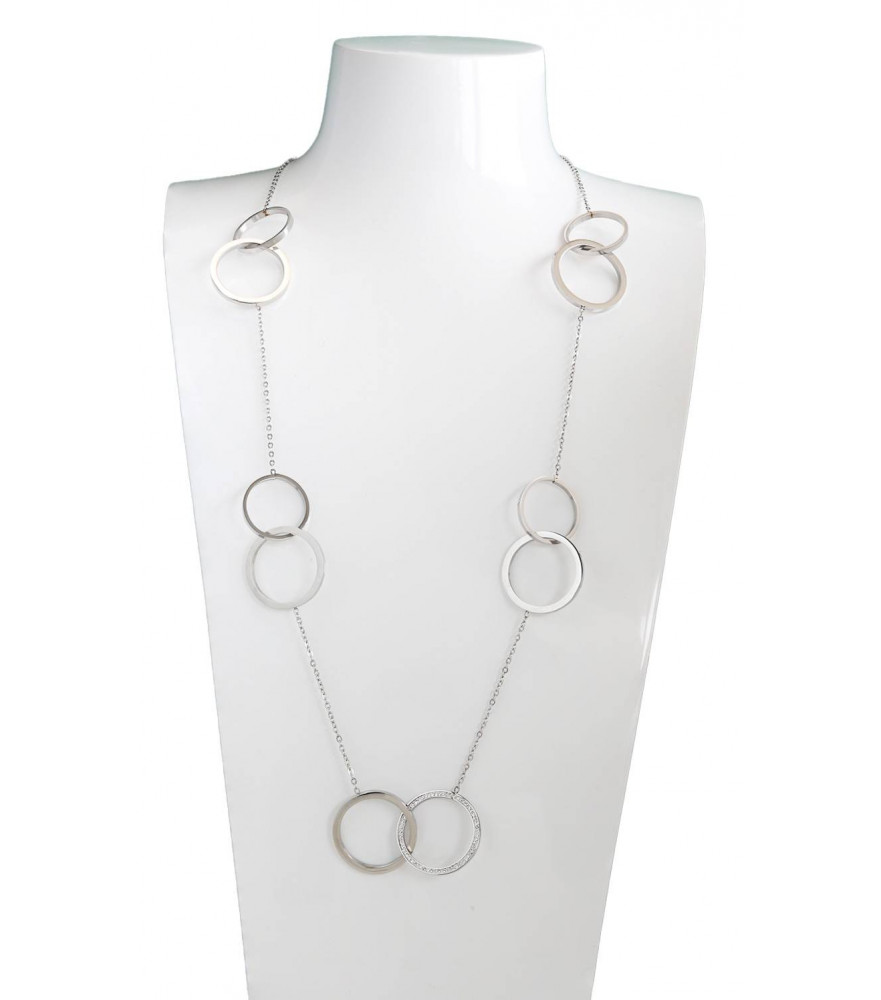 Bijoux chaine collier acier inoxydable femme - Achat / Vente sautoir et  collier Bijoux chaine collier acier Femme Acier Doré 