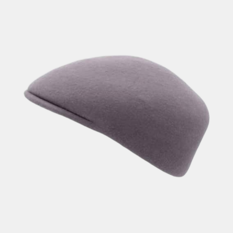 Casquette plate gris