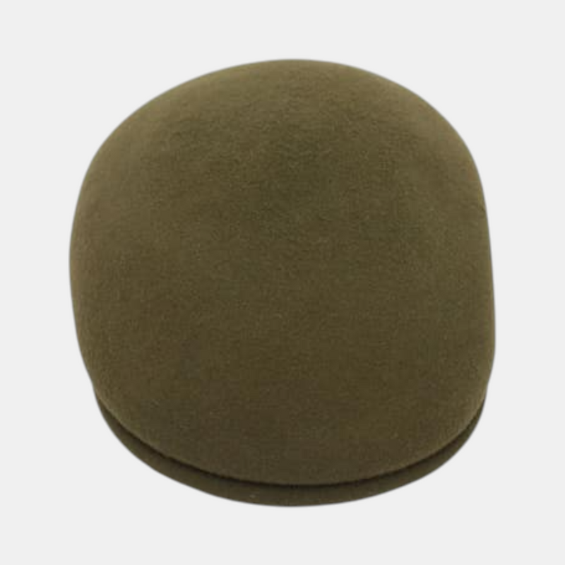 Casquette plate kaki