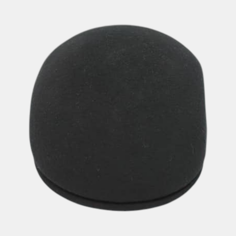 Casquette plate noir