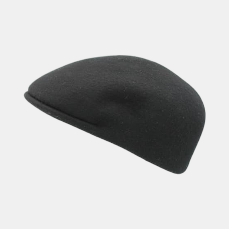Casquette plate noir