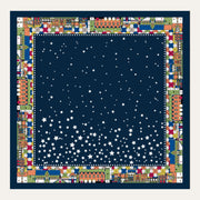 Carré en soie Lookeven Carla — vue du foulard