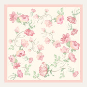 Carré en soie Lookeven Dina — vue du foulard