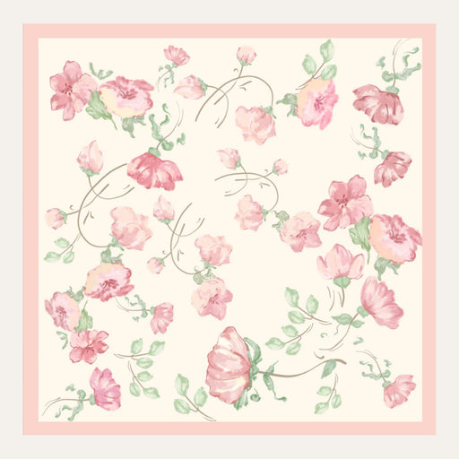 Carré en soie Lookeven Dina — vue du foulard