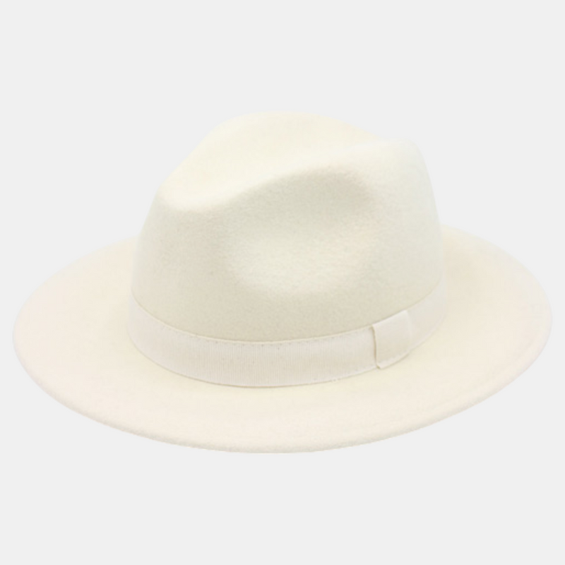 Chapeau Fedora classique en laine – fabrication italienne