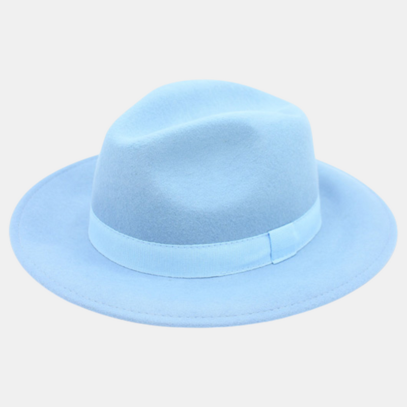 Chapeau Fedora classique en laine – fabrication italienne