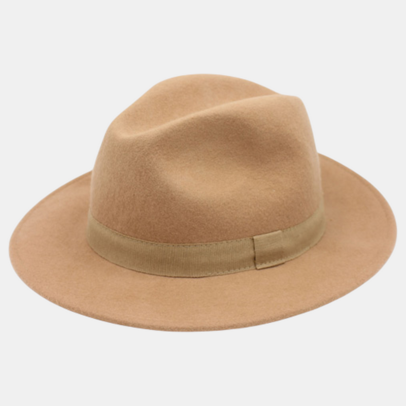 Chapeau Fedora classique en laine – fabrication italienne