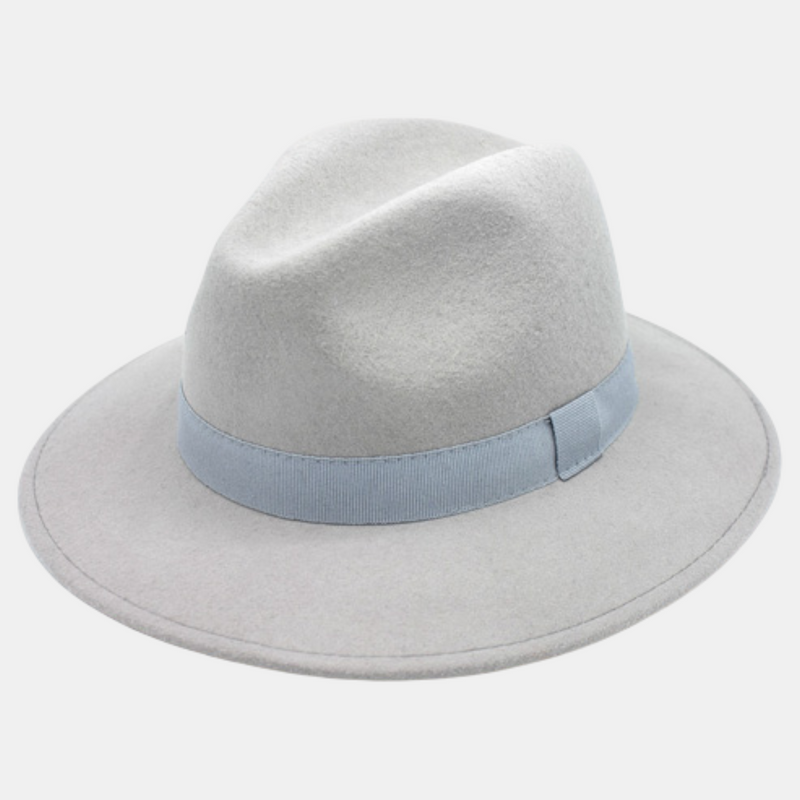Chapeau Fedora classique en laine – fabrication italienne