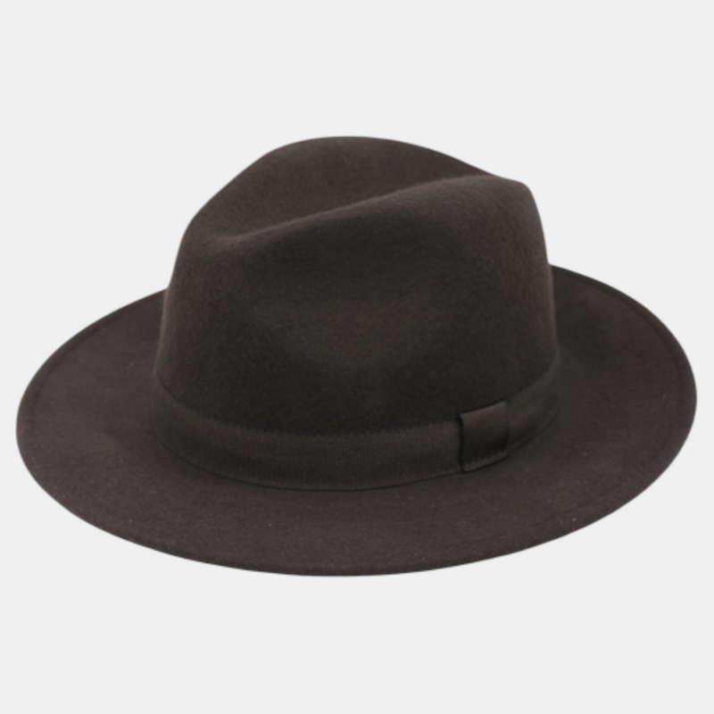 Chapeau Fedora classique en laine – fabrication italienne