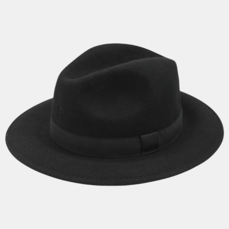 Chapeau Fedora classique en laine – fabrication italienne