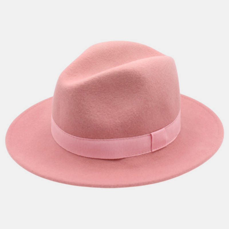 Chapeau Fedora classique en laine – fabrication italienne