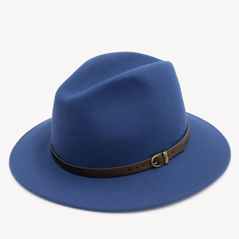Chapeau Fedora classique en laine – fabrication italienne