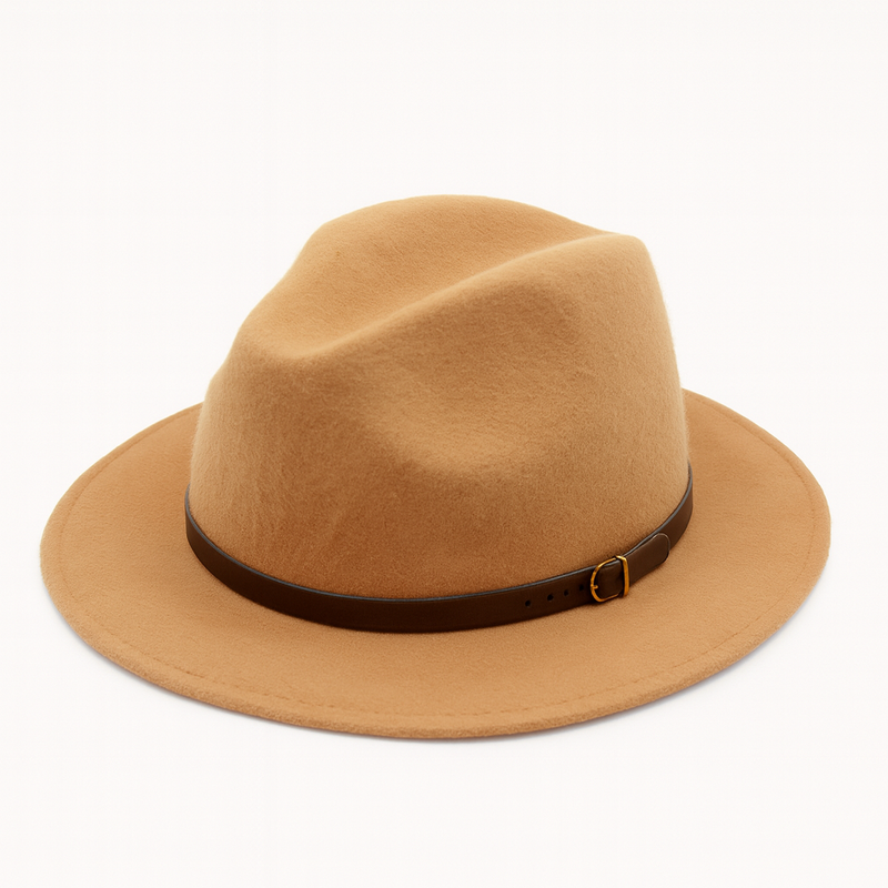 Chapeau Fedora classique en laine – fabrication italienne