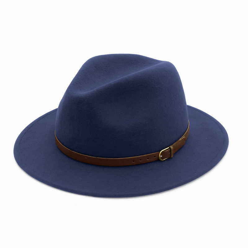 Chapeau Fedora classique en laine – fabrication italienne