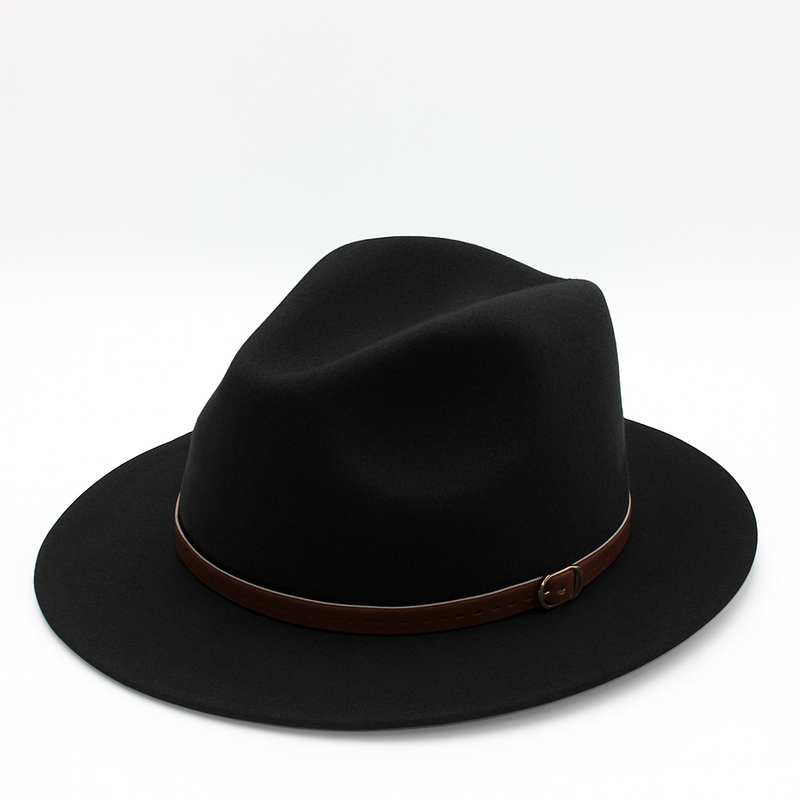 Chapeau Fedora classique en laine – fabrication italienne