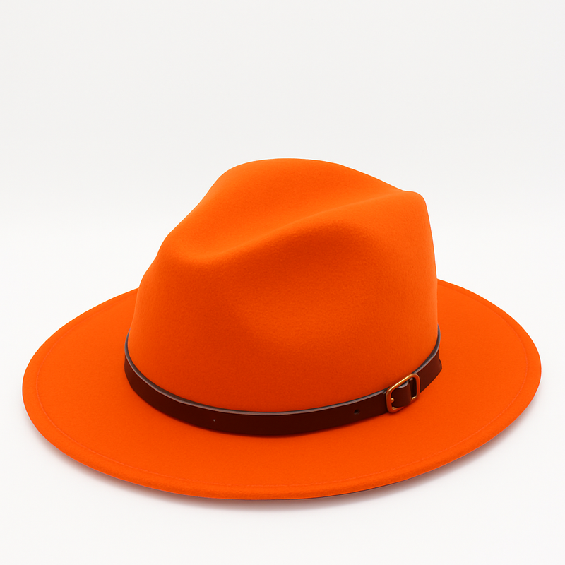 Chapeau Fedora classique en laine – fabrication italienne
