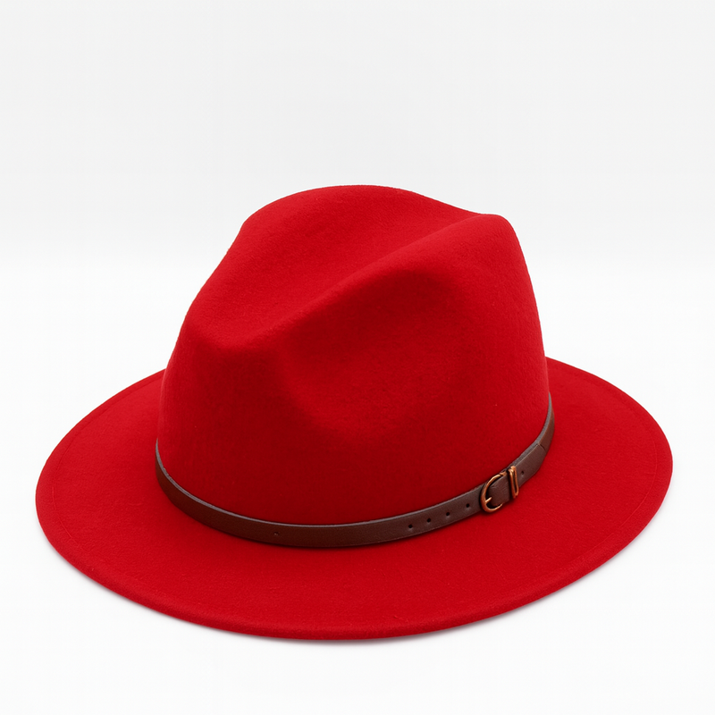 Chapeau Fedora classique en laine – fabrication italienne