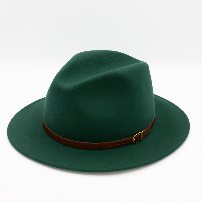 Chapeau Fedora classique en laine – fabrication italienne