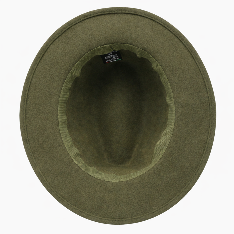 Chapeau Fedora classique en laine – fabrication italienne