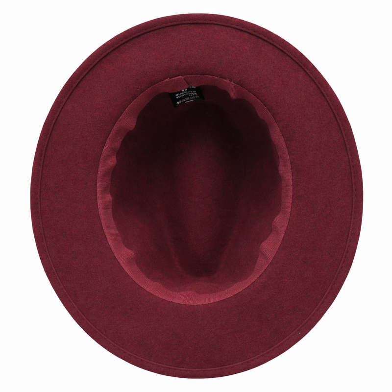 Chapeau Fedora classique en laine – fabrication italienne
