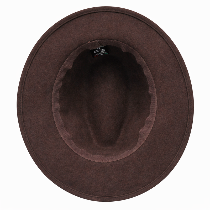 Chapeau Fedora classique en laine – fabrication italienne