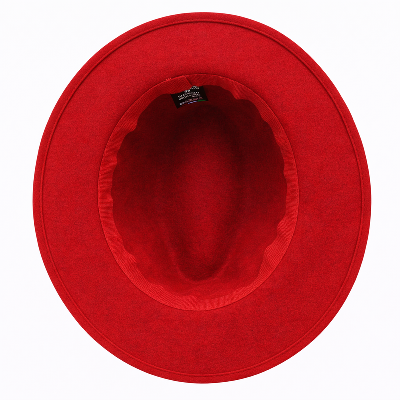 Chapeau Fedora classique en laine – fabrication italienne