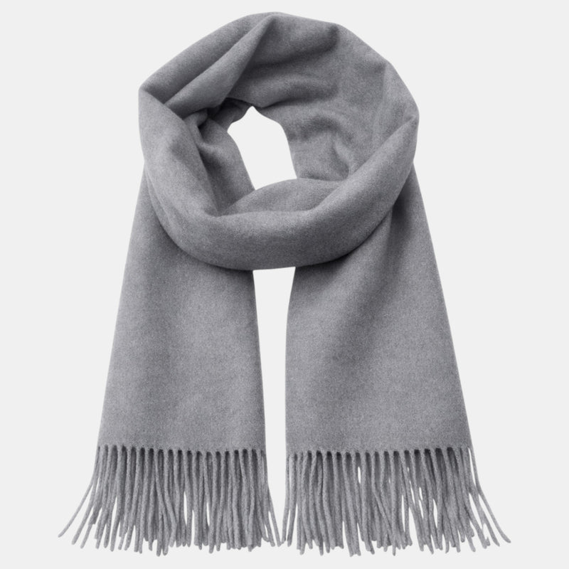Écharpe classique gris