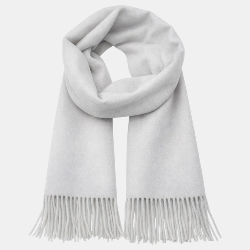 Écharpe classique gris clair