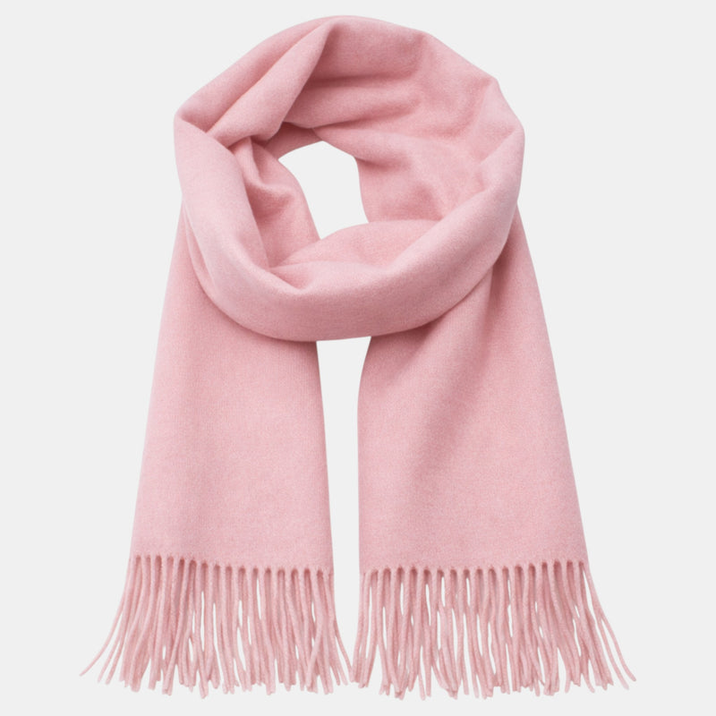 Écharpe classique rose