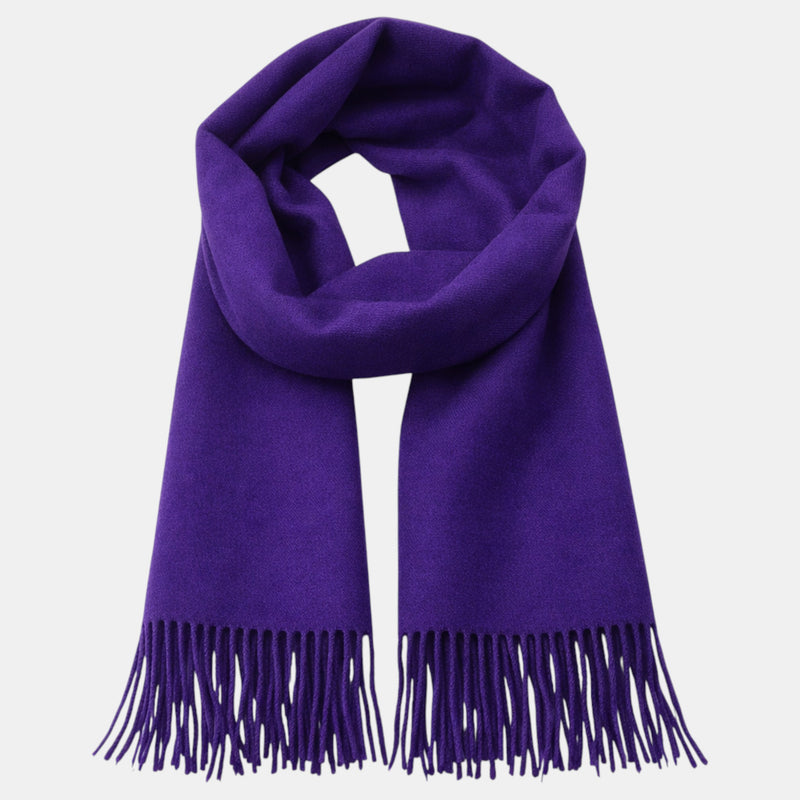 Écharpe classique violet