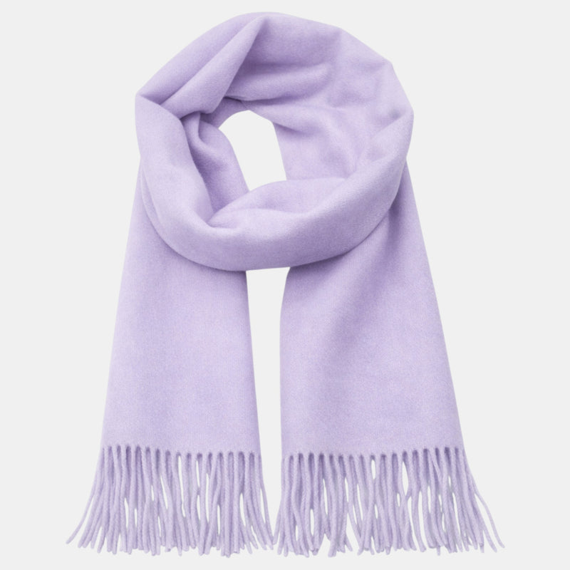 Écharpe classique violet clair