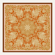 Carré en soie Lookeven Elizabeth — vue du foulard