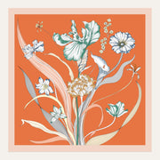 Carré en soie Lookeven Gina — vue du foulard