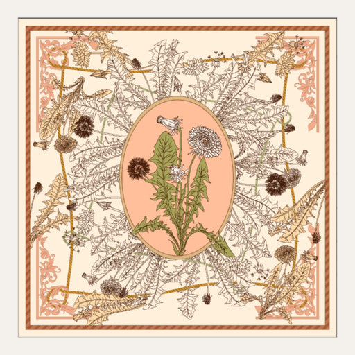 Carré en soie Lookeven Hanna — vue du foulard