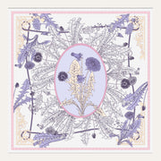 Carré en soie Lookeven Harmony — vue du foulard