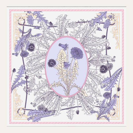 Carré en soie Lookeven Harmony — vue du foulard