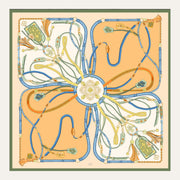 Carré en soie Lookeven Vera — vue du foulard