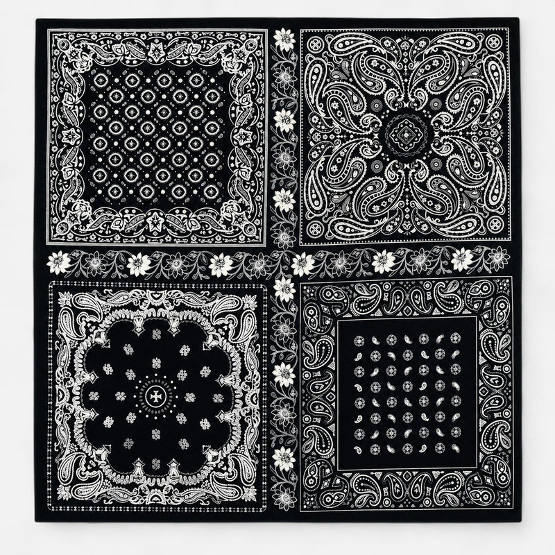 Carré en soie — 70 × 70 cm