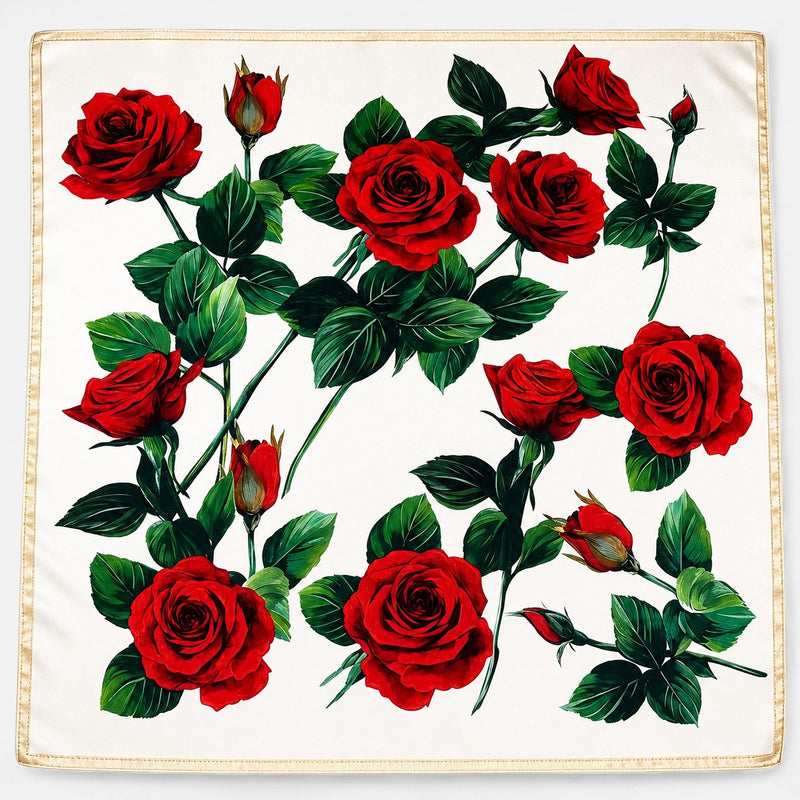 Carré en soie — 70 × 70 cm