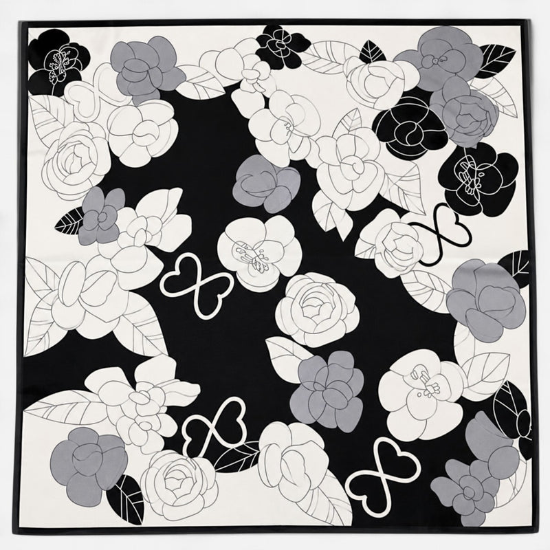 Carré en soie — 70 × 70 cm
