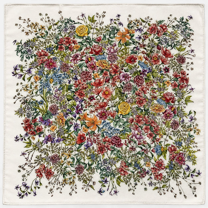 Carré en soie — 70 × 70 cm