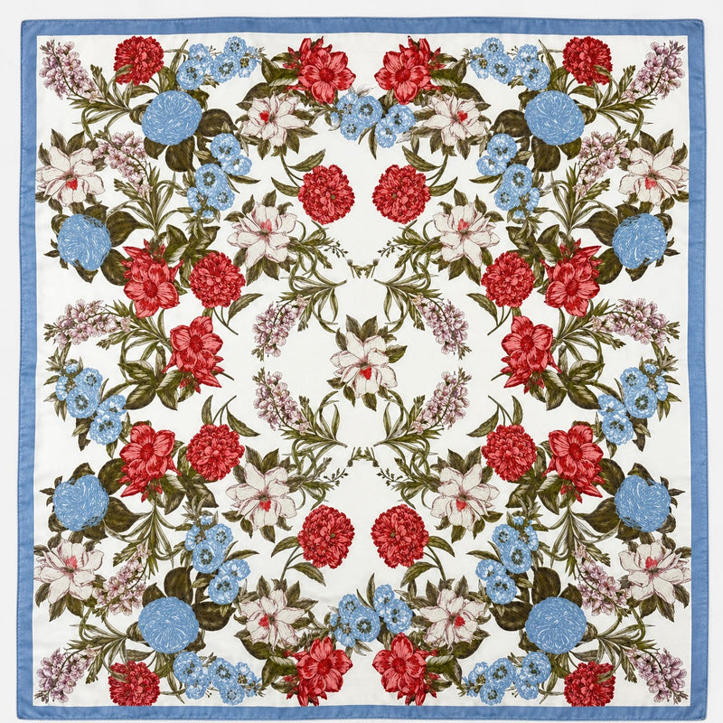 Carré en soie — 70 × 70 cm