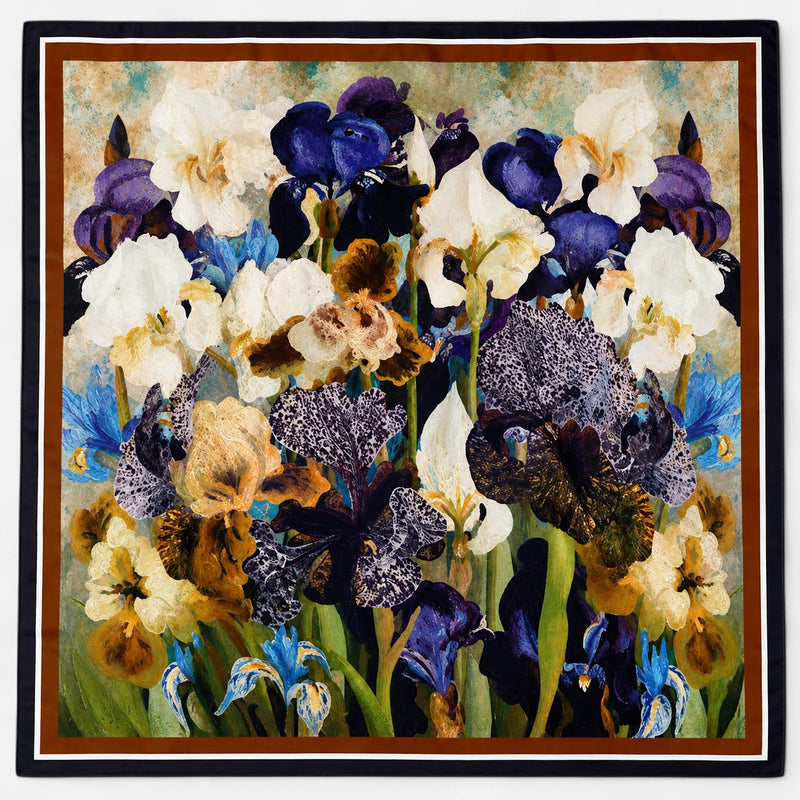 Carré en soie — 70 × 70 cm