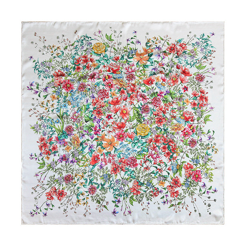 Carré en soie — 110 × 110 cm