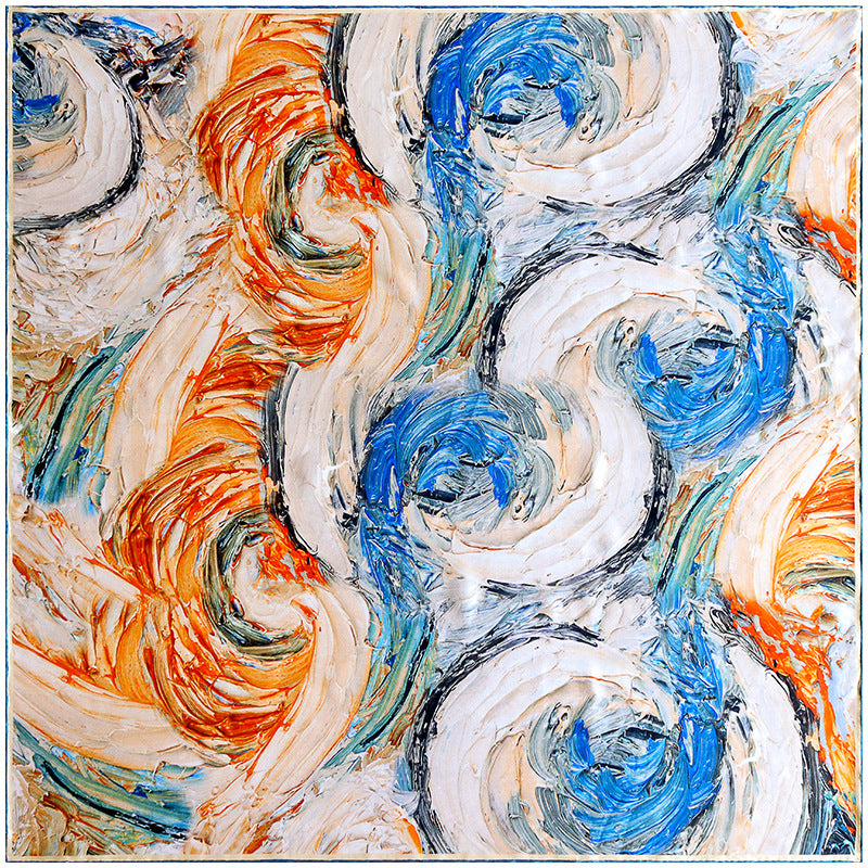 Carré en soie — 110 × 110 cm