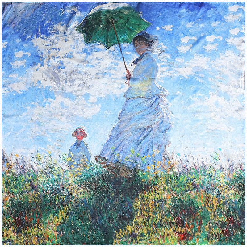 Carré en soie — 110 × 110 cm