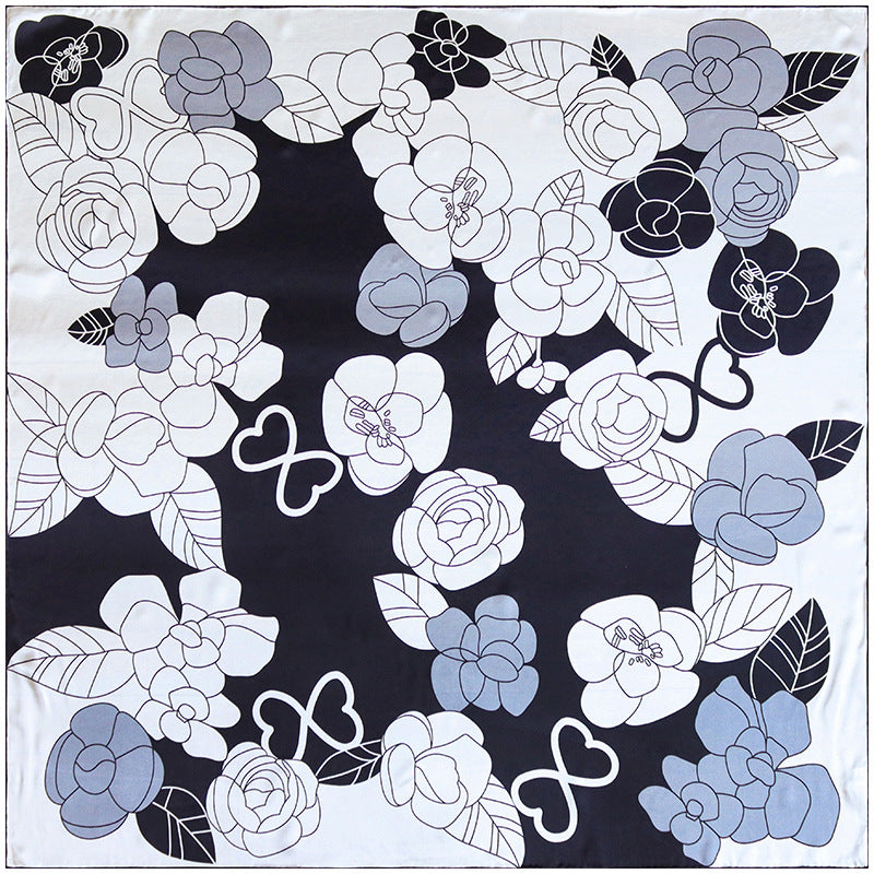 Carré en soie — 110 × 110 cm