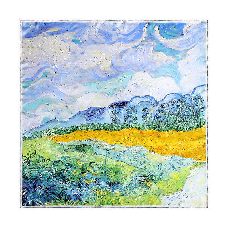 Carré en soie — 110 × 110 cm