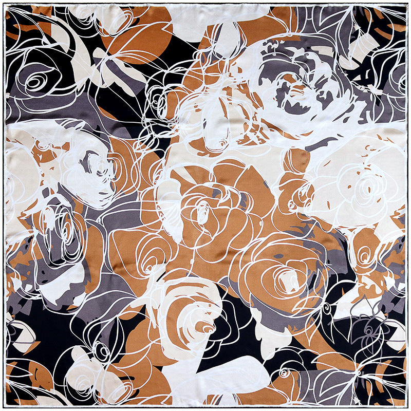 Carré en soie — 110 × 110 cm