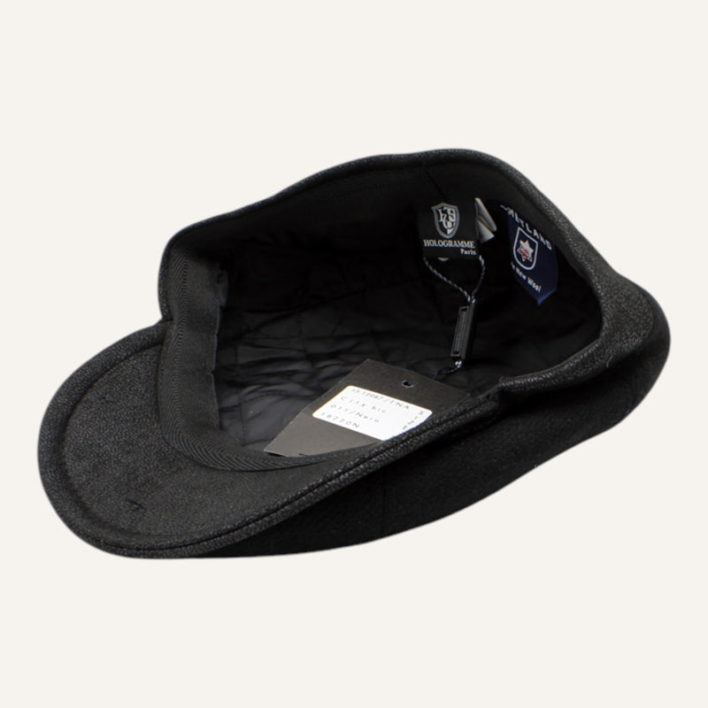 Casquette gavroche 18220 — Noir — vue 4 — PhotoRoom